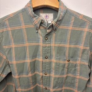 The Territory Ahead Multicolor Plaid All Cotton Flannel Mens Large